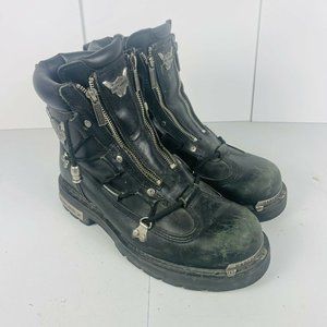 Harley Davidson Mens 6.25" Brake Light Black Leath